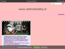 Tablet Screenshot of nettroshobby.nl